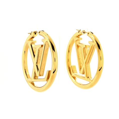 lv mini hoops|louis vuitton latest earrings.